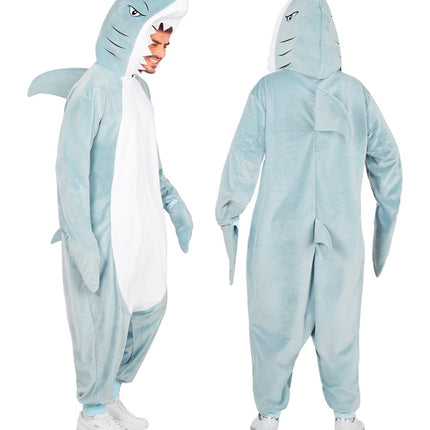 Tuta squalo con cappuccio