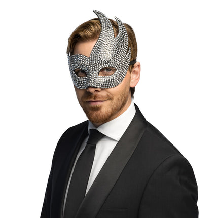 Maschera per gli occhi Rhinestone Diva