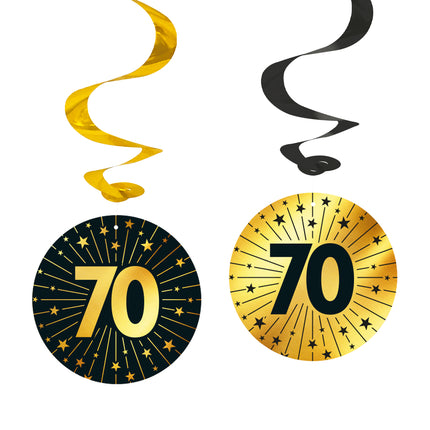 70 Anni Decorazione appesa 4 pezzi