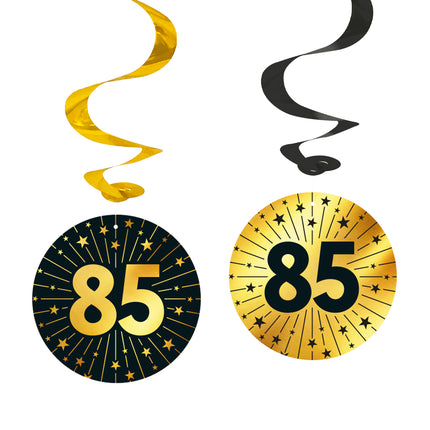 85 Anni Decorazione da appendere 4 pezzi