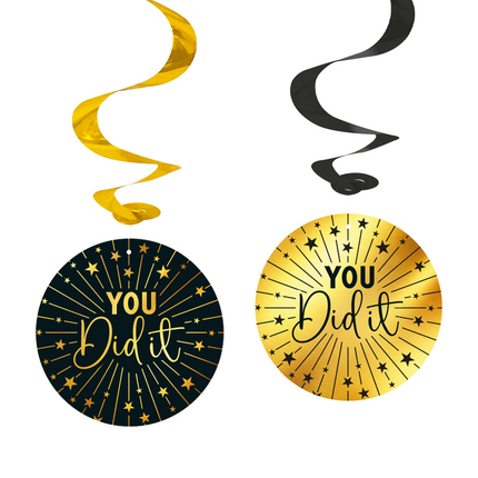 Decorazione da appendere di successo You Did It 4pcs