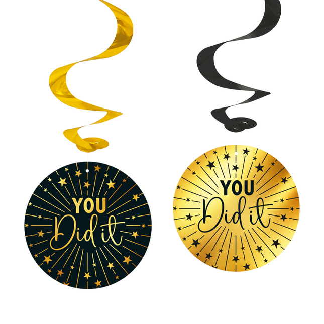 Decorazione da appendere di successo You Did It 4pcs