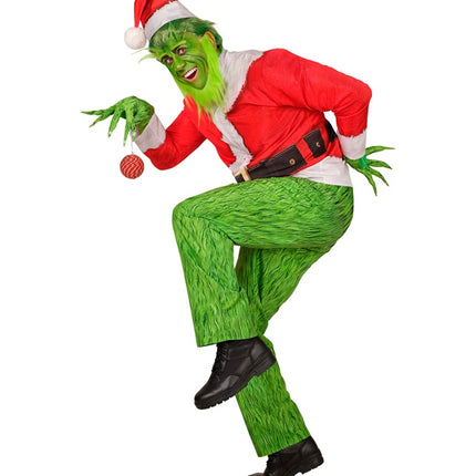 Costume da Grinch Rosso Verde