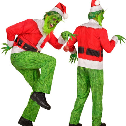 Costume da Grinch Rosso Verde