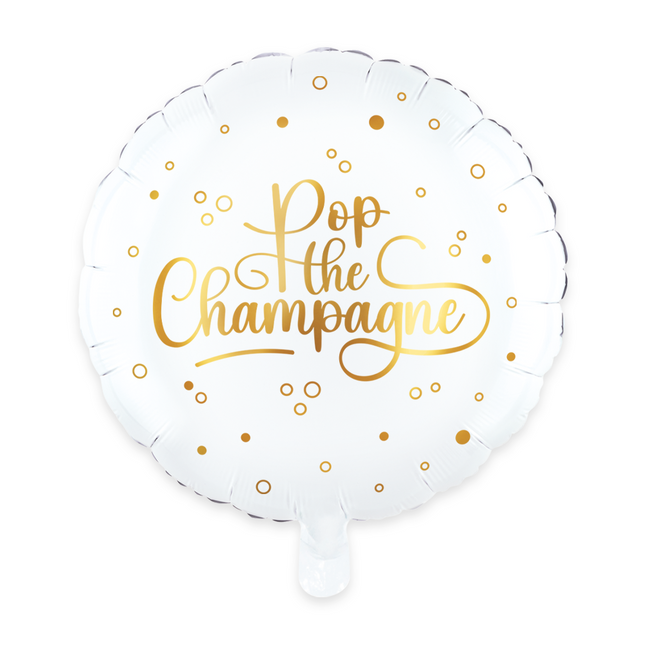 Palloncino ad elio per matrimonio vuoto 45 cm
