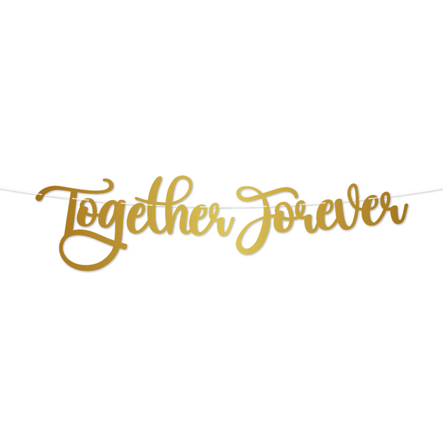 Lettera Banner - Insieme per sempre