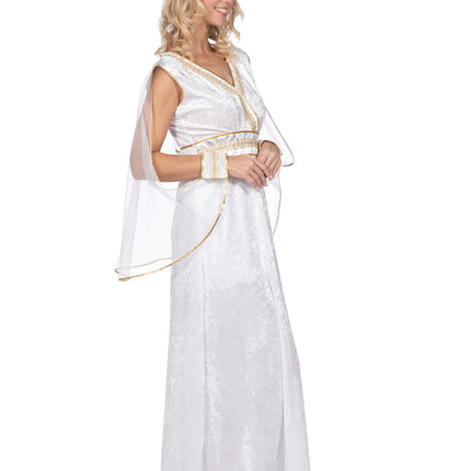 Vestito da angelo lungo