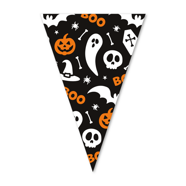 Ghirlande 10m 20x30cm Halloween Boo