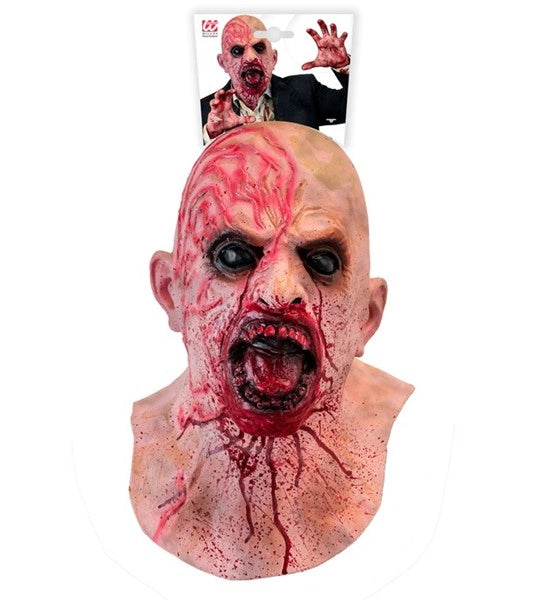 Maschera da zombie insanguinata a copertura totale