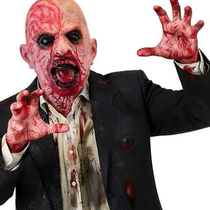 Maschera da zombie insanguinata a copertura totale