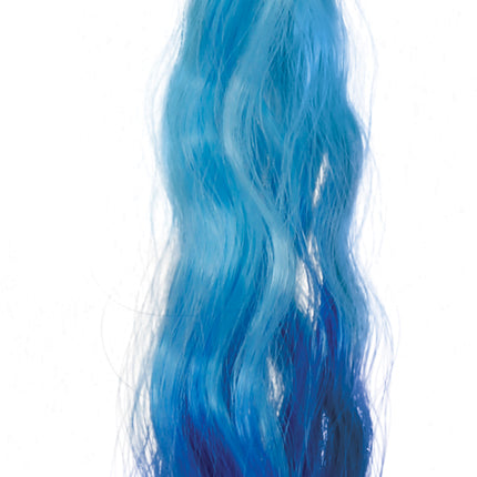 Extension per capelli blu Farfalla 35 cm