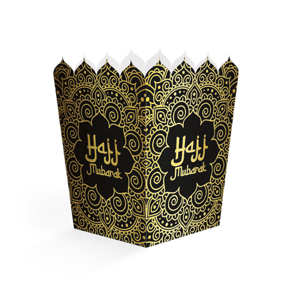 Confezioni per snack Hajj Mubarak 10,5 cm, 8 pezzi