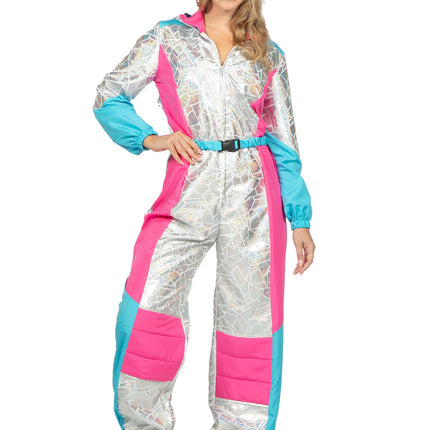 Tuta da sci di lusso argento