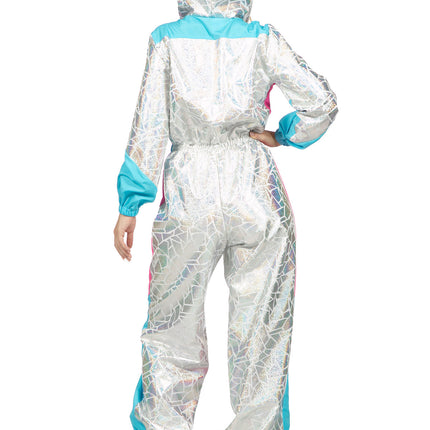 Tuta da sci di lusso argento