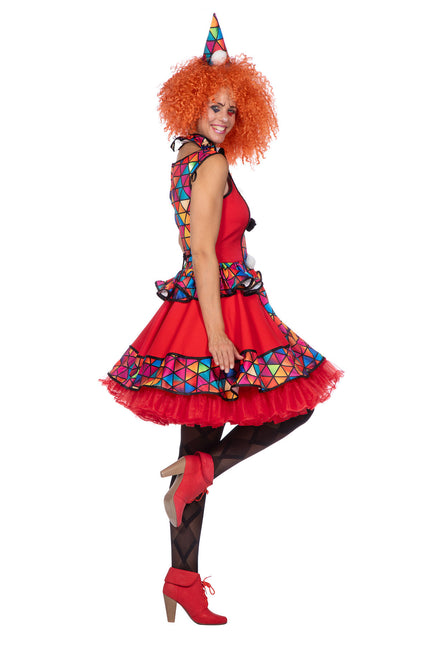 Vestito da clown da donna