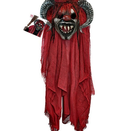 MASCHERA CON MANTELLO DA KRAMPUS