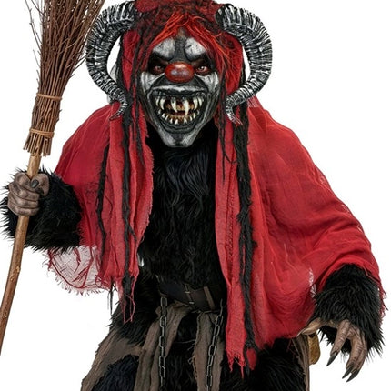 MASCHERA CON MANTELLO DA KRAMPUS