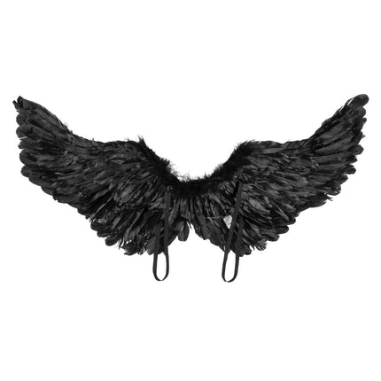 LED ali d'angelo nero