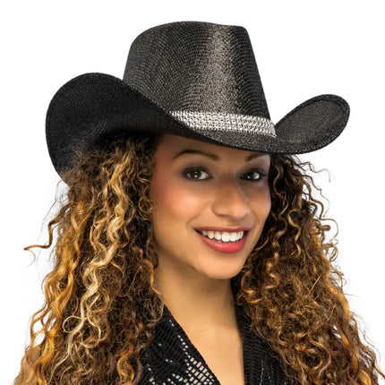 Cappello da cowboy Midnight nero