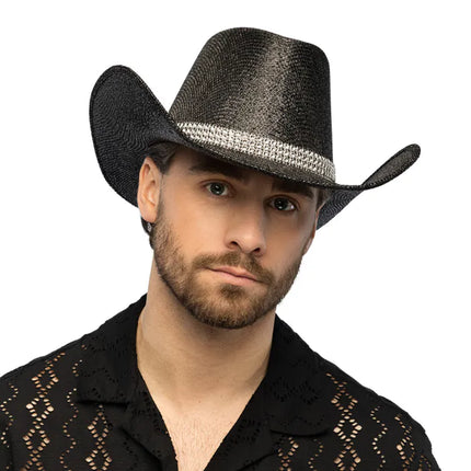 Cappello da cowboy Midnight nero
