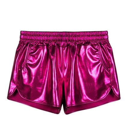 Hotpants rosa lucido