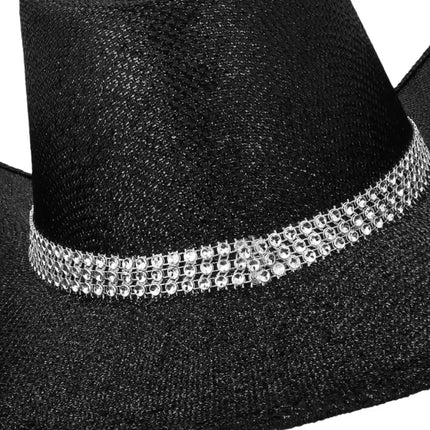 Cappello da cowboy Midnight nero