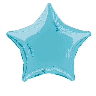 Palloncino a elio Star azzurro vuoto 50 cm