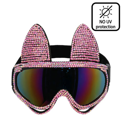 Occhiali da sci da festa Glam cat