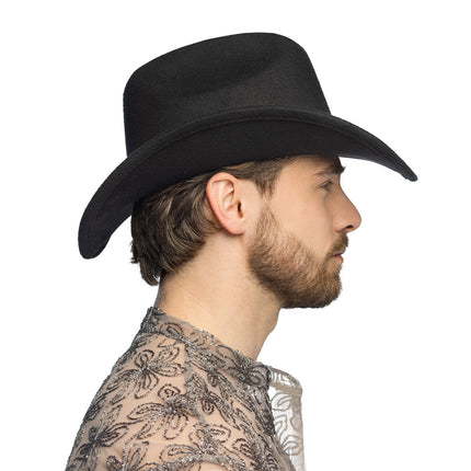 Cappello cowboy Jamie nero