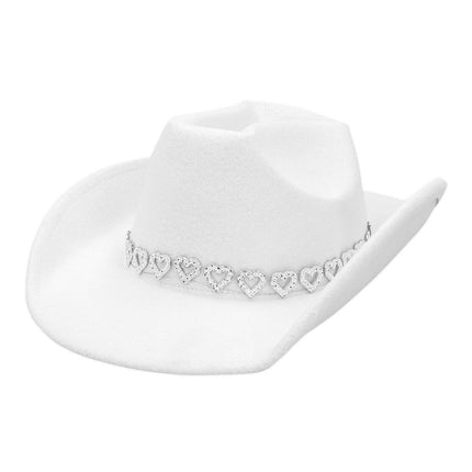 Cappello cowboy Jamie bianco