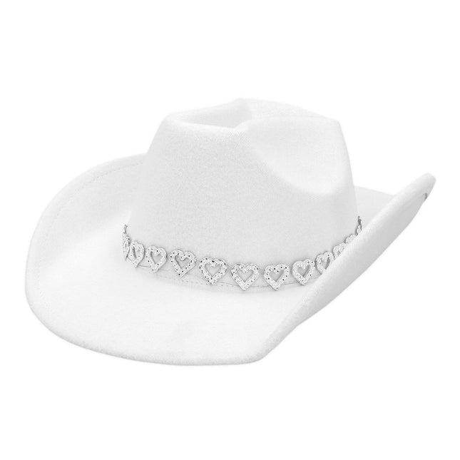 Cappello cowboy Jamie bianco