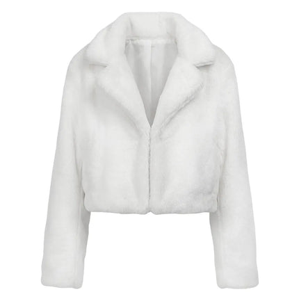 Giacchetta Fluffy rave bianca (M/L)