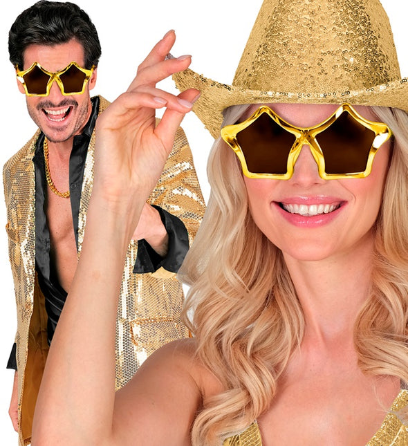 OCCHIALI STELLE ORO
