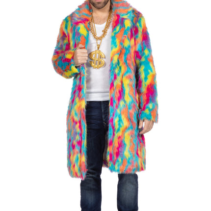 Pelliccia lunga multicolore (V)