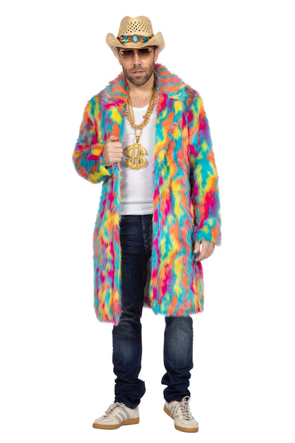 Pelliccia lunga multicolore (V)