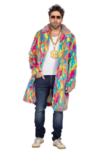 Pelliccia lunga multicolore (V)