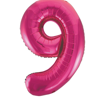 Palloncino 9 anni Fucsia vuoto 86 cm