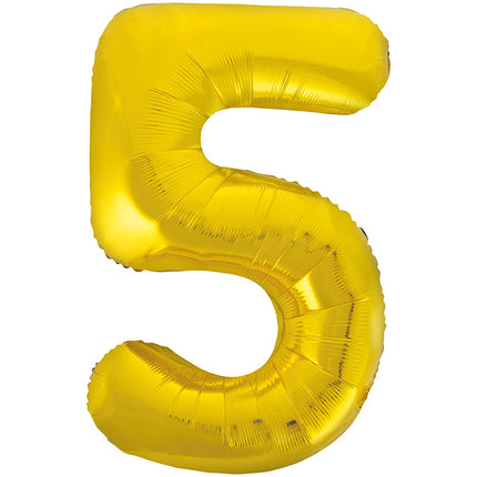 Palloncino a 5 anni Gold vuoto 86 cm