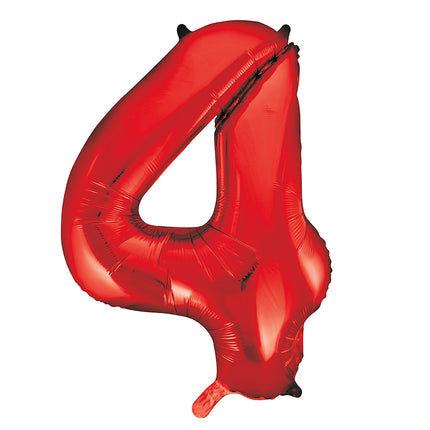 Palloncino a 4 anni rosso vuoto 86 cm
