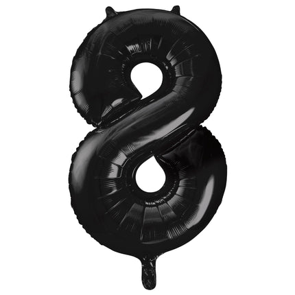 Palloncino a 8 anni nero vuoto 86 cm