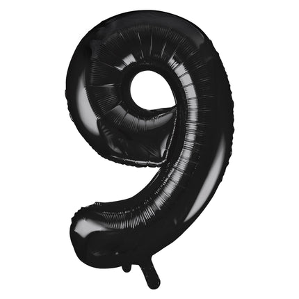 Palloncino a 9 anni nero vuoto 86 cm