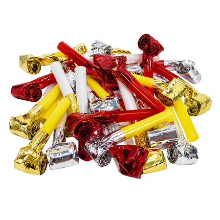 Sacchetto da 36 linguette metalliche arrotolate