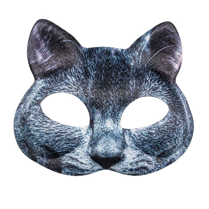 Maschera Occhi di Gatto Grigio