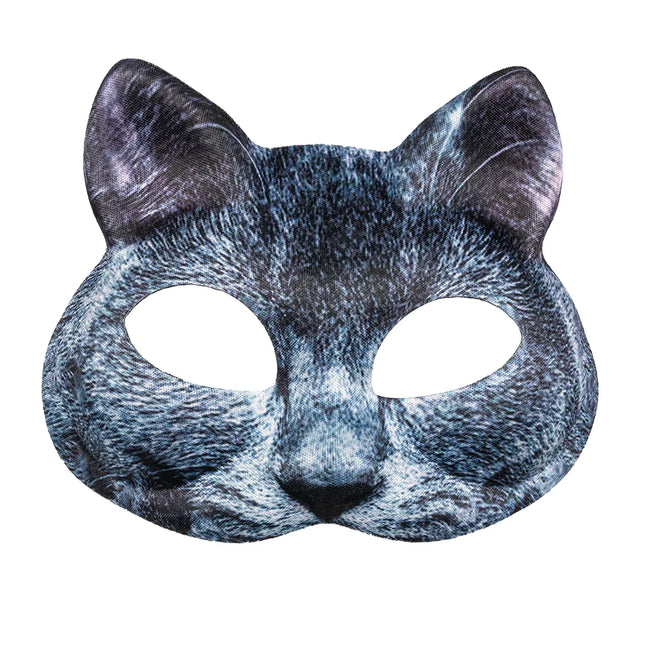 Maschera Occhi di Gatto Grigio