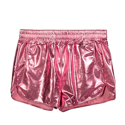 Hotpants Shiny rosa chiaro