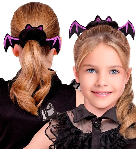 Elastico per capelli di Halloween a forma di pipistrello per bambini
