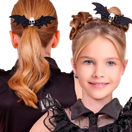 FERMA CAPELLI A FORMA DI TESCHIO DI PIPISTRELLO PER BAMBINI