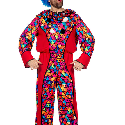 Tuta da clown uomo