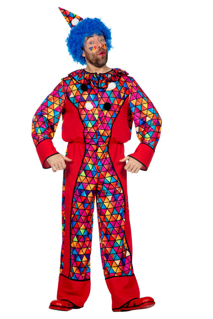 Tuta da clown uomo