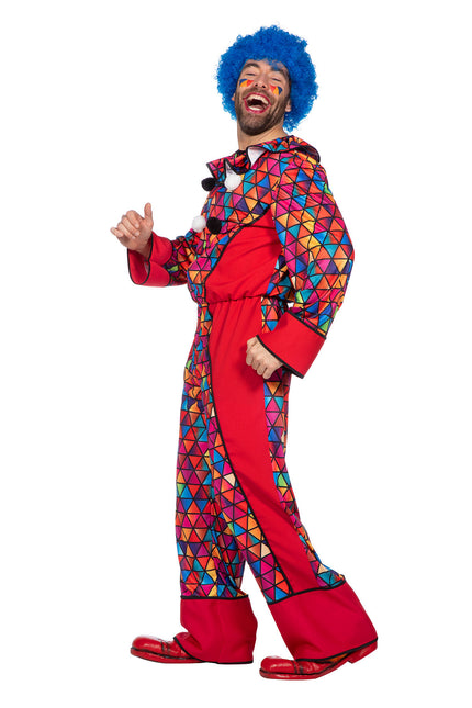 Tuta da clown uomo